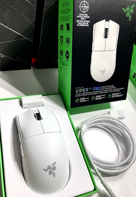 Мишка razer viper v3 pro +(8000к донгл) Київ - фото 3