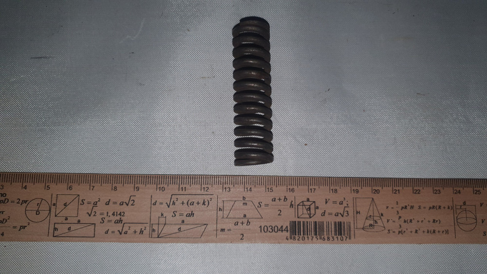 Пружина сжатия 18х65х2.75 мм. СССР. Харьков - изображение 2