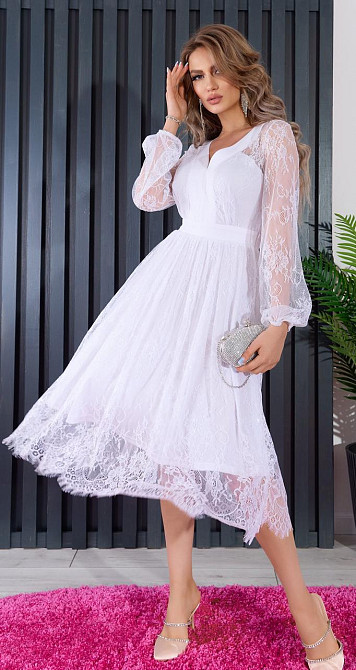 Ніжне ошатне плаття (42) Київ - фото 1