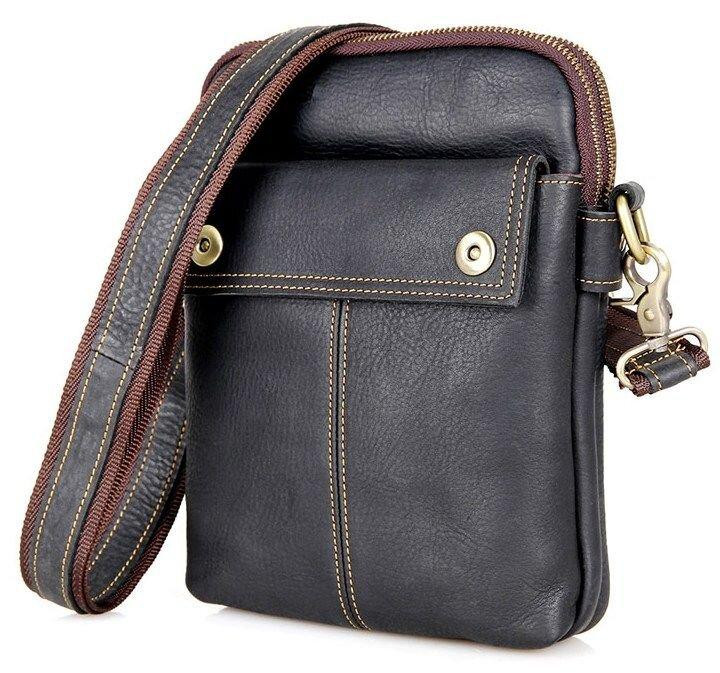 Сумка мужская Vintage 14408 Черная Киев - изображение 1