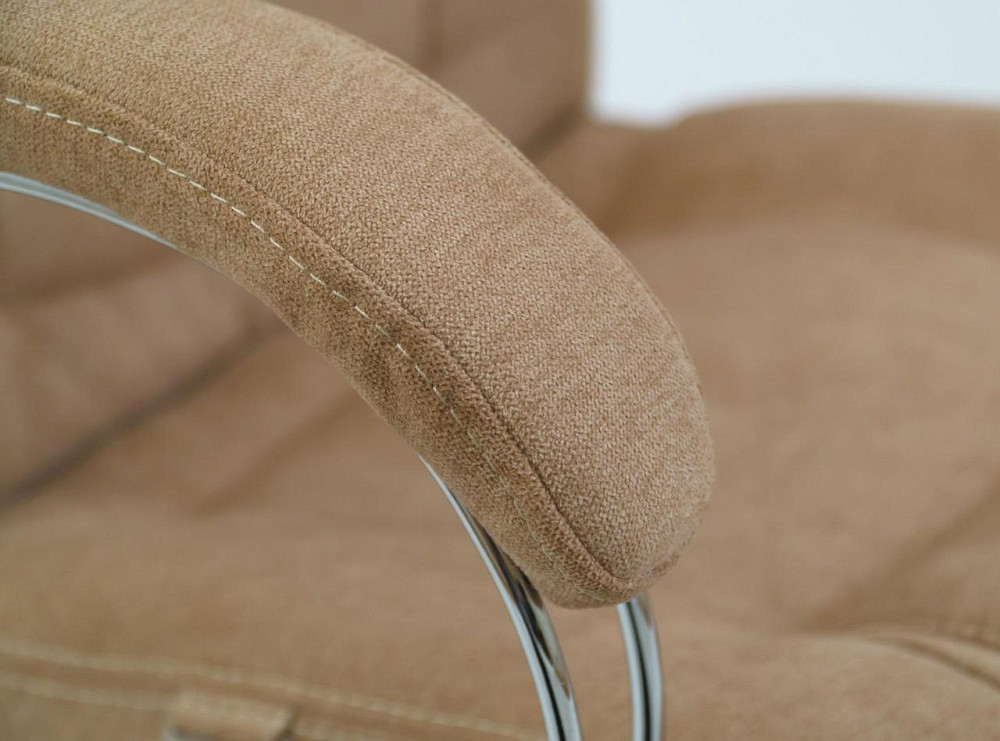 Офісне Крісло Керівника Richman Alberto Misti Cream Хром М2 AnyFix Бежевий Київ - фото 4