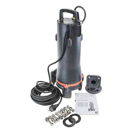 Насос каналізаційний 380В 1.5кВт Hmax 23.2м Qmax 170л/хв (з ріжучим механізмом) LEO 3.0 (7739543) Рівне