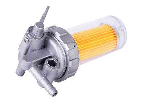 Кран топливный (стакан пластиковый) на дизельный двигатель 180N Мукачево