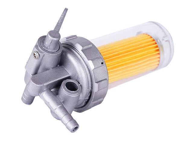 Кран топливный (стакан пластиковый) на дизельный двигатель 180N Мукачево - изображение 2