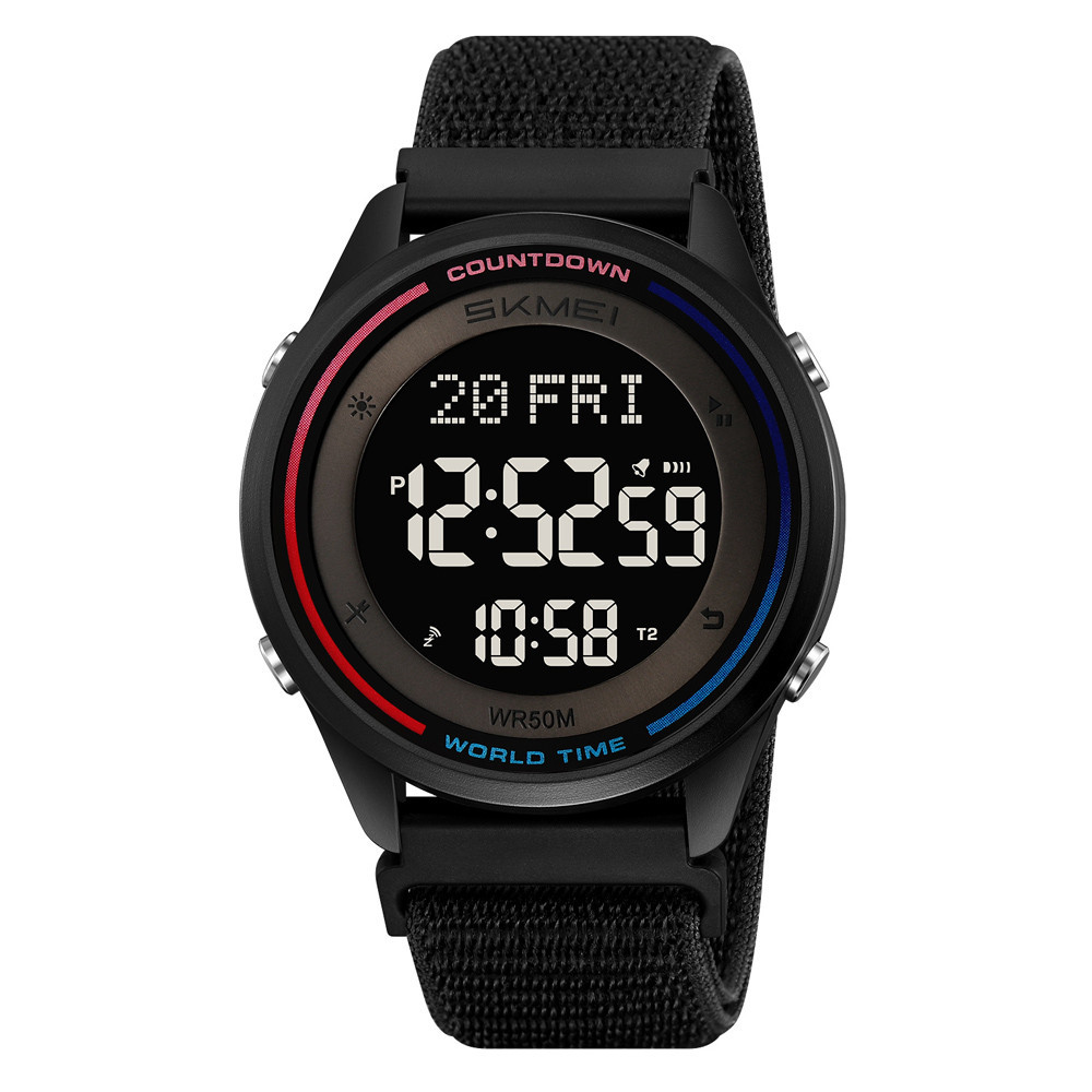 Skmei 2412NBK Black Nylon Київ - фото 1