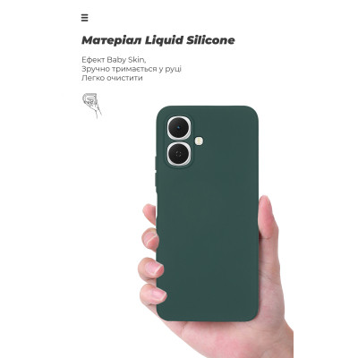 Чехол для мобильного телефона Armorstandart ICON Tecno Spark Go 2 4G Camera cover Dark Green (ARM88247) Винница - изображение 7