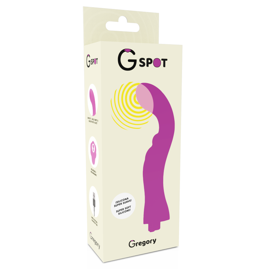 Вибратор для точки G GREGORY, фиолетовый G-SPOT (Испания) Sex Aura Киев - изображение 5