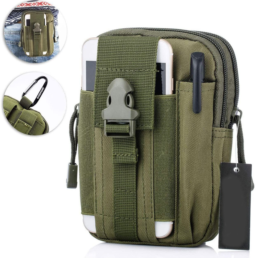 Сумка тактическая A50 + Подарок Ремень мужской Tactical Belt / Сумка на пояс для ВСУ с MOLLE Киев - изображение 2