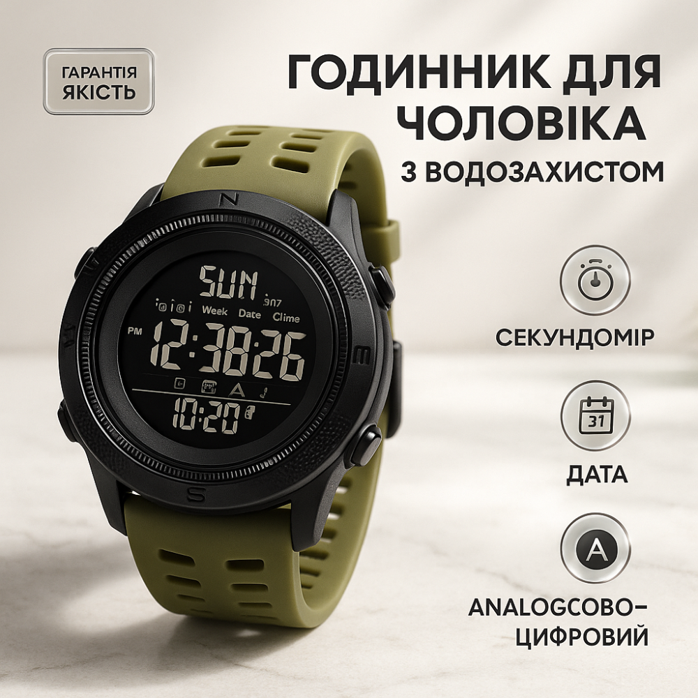 Часы для кемпинга и отдыха, Армейские часы с водонепроницаемостью Спортивные водонепроницаемые MJ-71 Львов - изображение 7