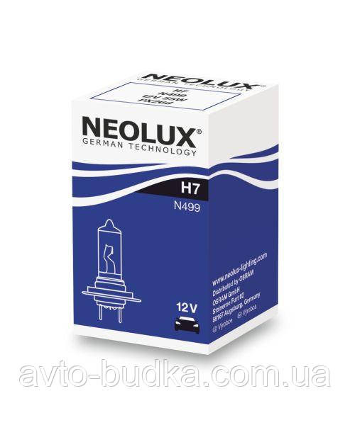 Лампочка галоген H7 (12В 55В тип гнізда PX26D) NEOLUX NLX499 Новий Розділ - фото 2