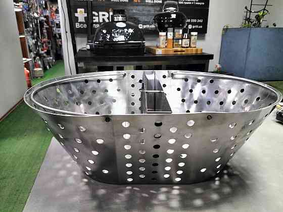 Корзинка для угля с разделителем для гриля Primo Oval XL 009875 Код: 009875 Ровно