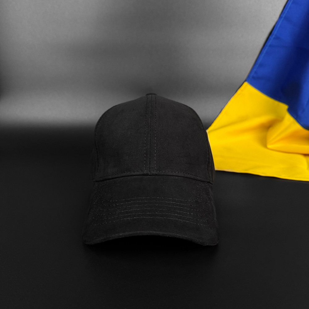 Бейсболка (кепка) мілітарі Чорна Запоріжжя - фото 3