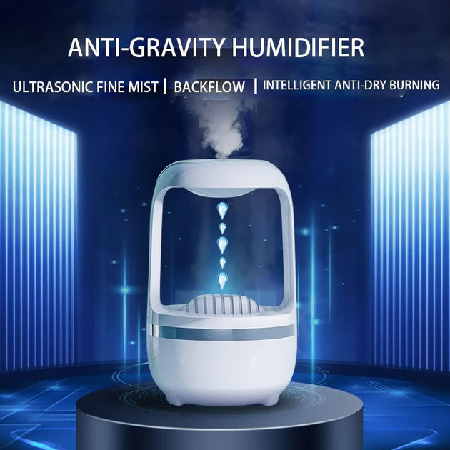Зволожувач повітря ультразвуковий DROP HUMIDIFIER AND-199, левітуючий розпилювач для спальні, AU-969 будинки, готелі Київ - фото 9