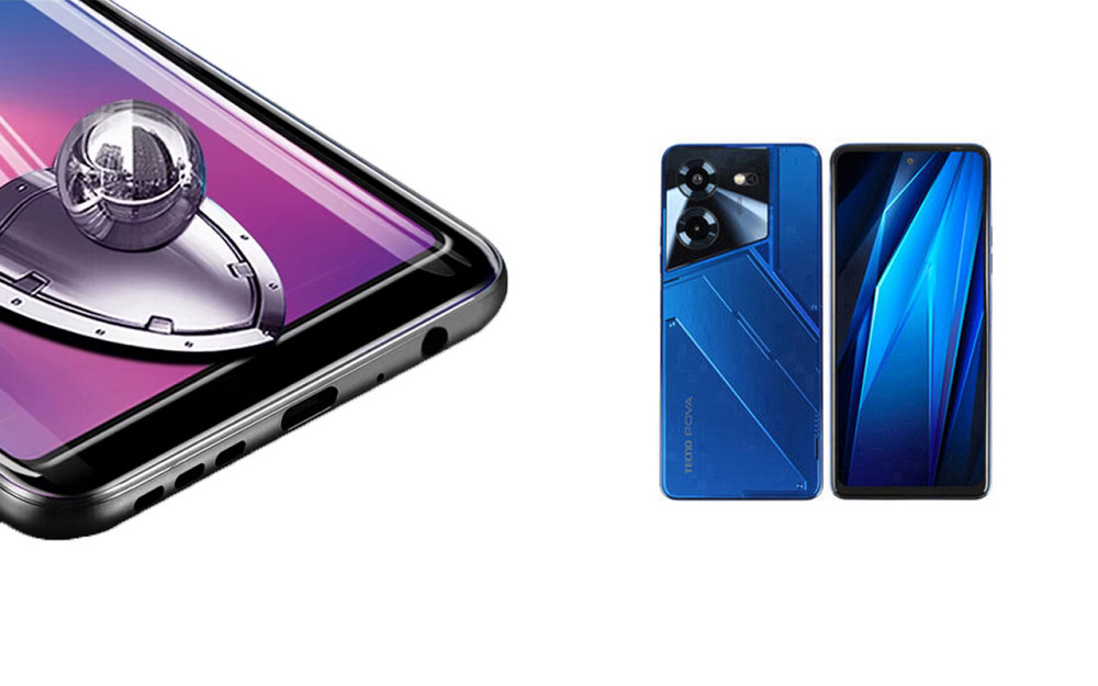 Защитное стекло DefenzoGlass для Tecno POVA 5, POVA 5 Pro – двойная прочность Киев - изображение 2