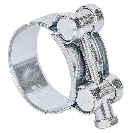 Хомут силовой оцинкованный 20мм Ø38-41мм (КРАТНО 10шт) SIGMA (2509131) Киев