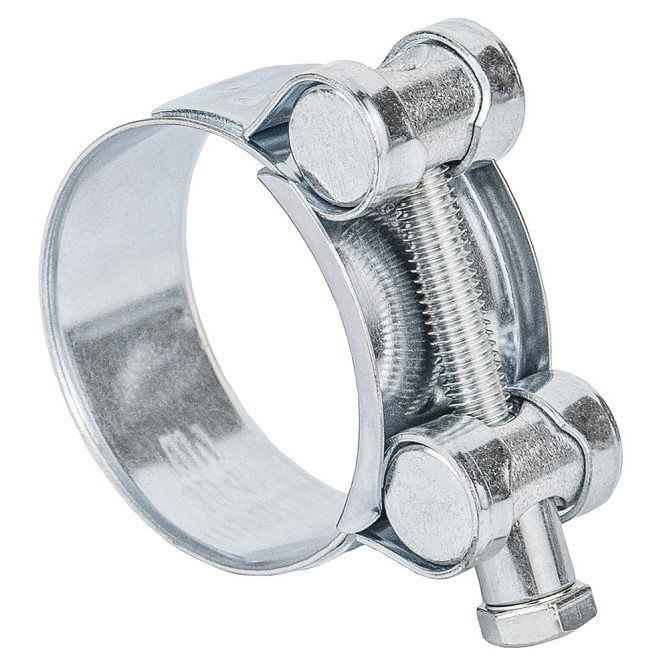 Хомут силовий оцинкований 20 мм Ø 38-41 мм (КРАТНО 10 шт.) SIGMA (2509131) Київ - фото 1