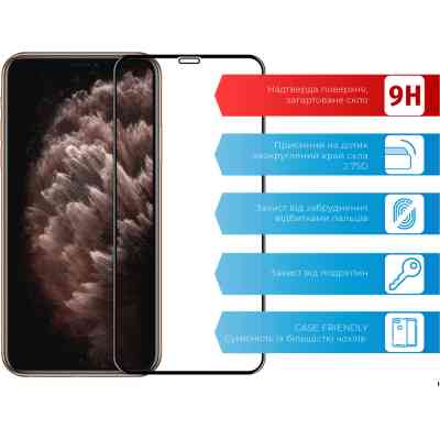 Скло захисне ACCLAB Full Glue Apple iPhone XS Max/11 Pro Max (1283126508202) Вінниця