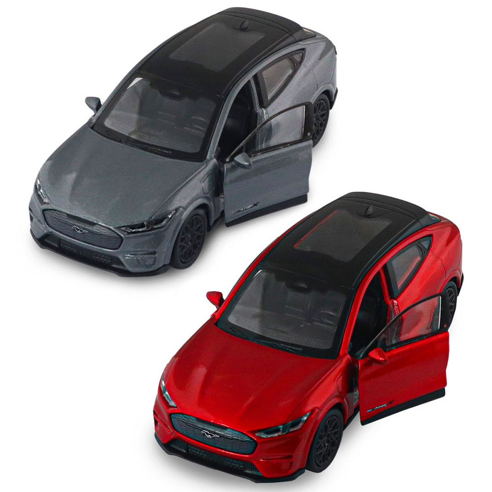 Автомодель - Ford Mustang Mach-E GT 2023 (червоний, сріблясто-сірий) Днепр - изображение 15