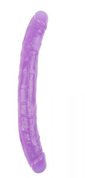 Двухсторонний фаллоимитатор 12.8 Inch Dildo, Purple Sex Aura Київ - фото 2