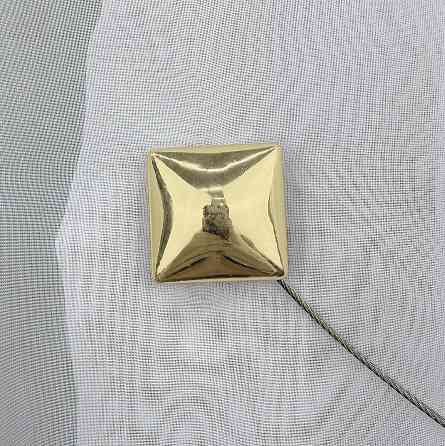 Магниты для штор и гардин Квадрат двусторонние набор 2 шт Золотистый (81-280) Киев