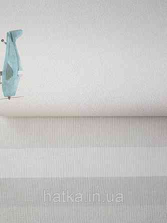 Шпалери вінілові на флізеліні AdaWall Ada Kids метрові смуги широкі сірі бежеві білі Київ