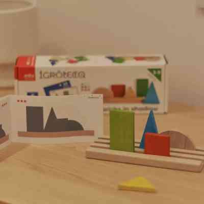 Развивающая игрушка Ігротеко деревянная Фигуры и тени (900606) Винница