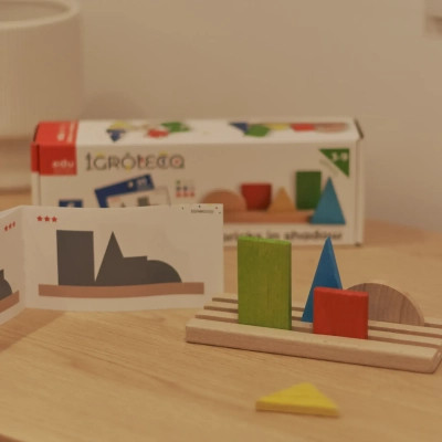 Розвиваюча іграшка Ігротеко деревяна Фігури і тіні (900606) Вінниця - фото 2