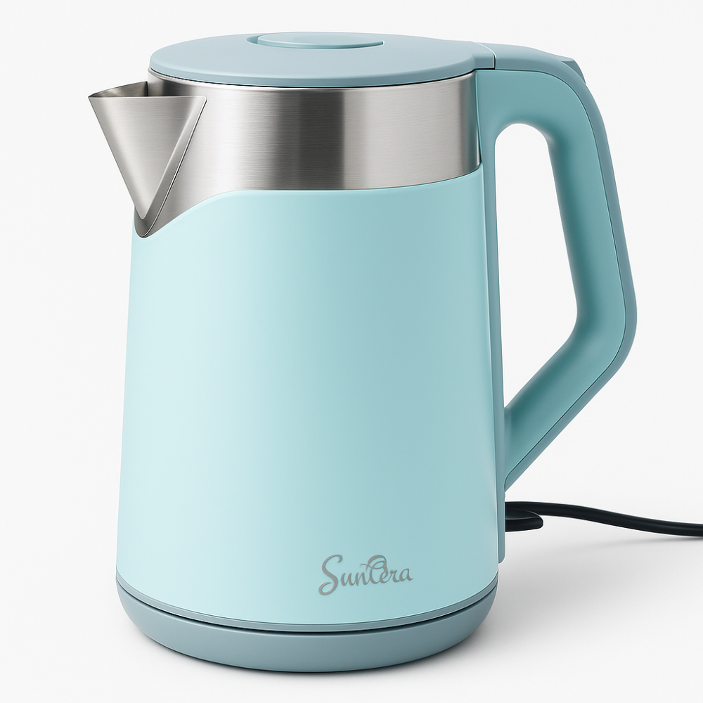 Качественный электрический чайник для дома Suntera EKB-328B 2 Л, Электрический чайник для дома на кухню KN-44 Львов - изображение 7