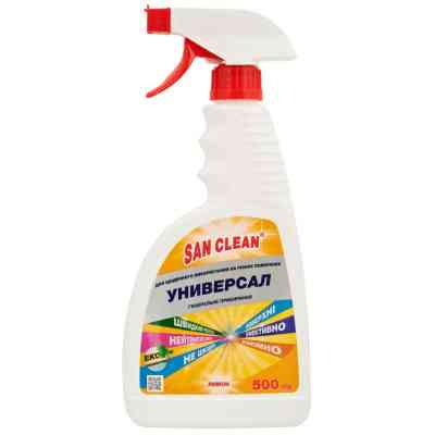 Спрей для чищення ванн San Clean Генеральне прибирання Лимон 500 г (4820003543009) Вінниця