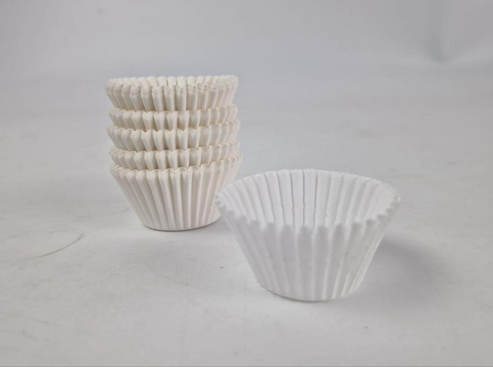 Тартолітка для кексів 3А кругла біла D30 H24 (100 шт.) (1 уп.) Харків - фото 3