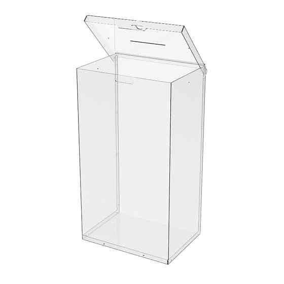 Ящик EKOSTAR с замком для пожертвований и сбора денег 280x200x500. Объем 28 литров Киев