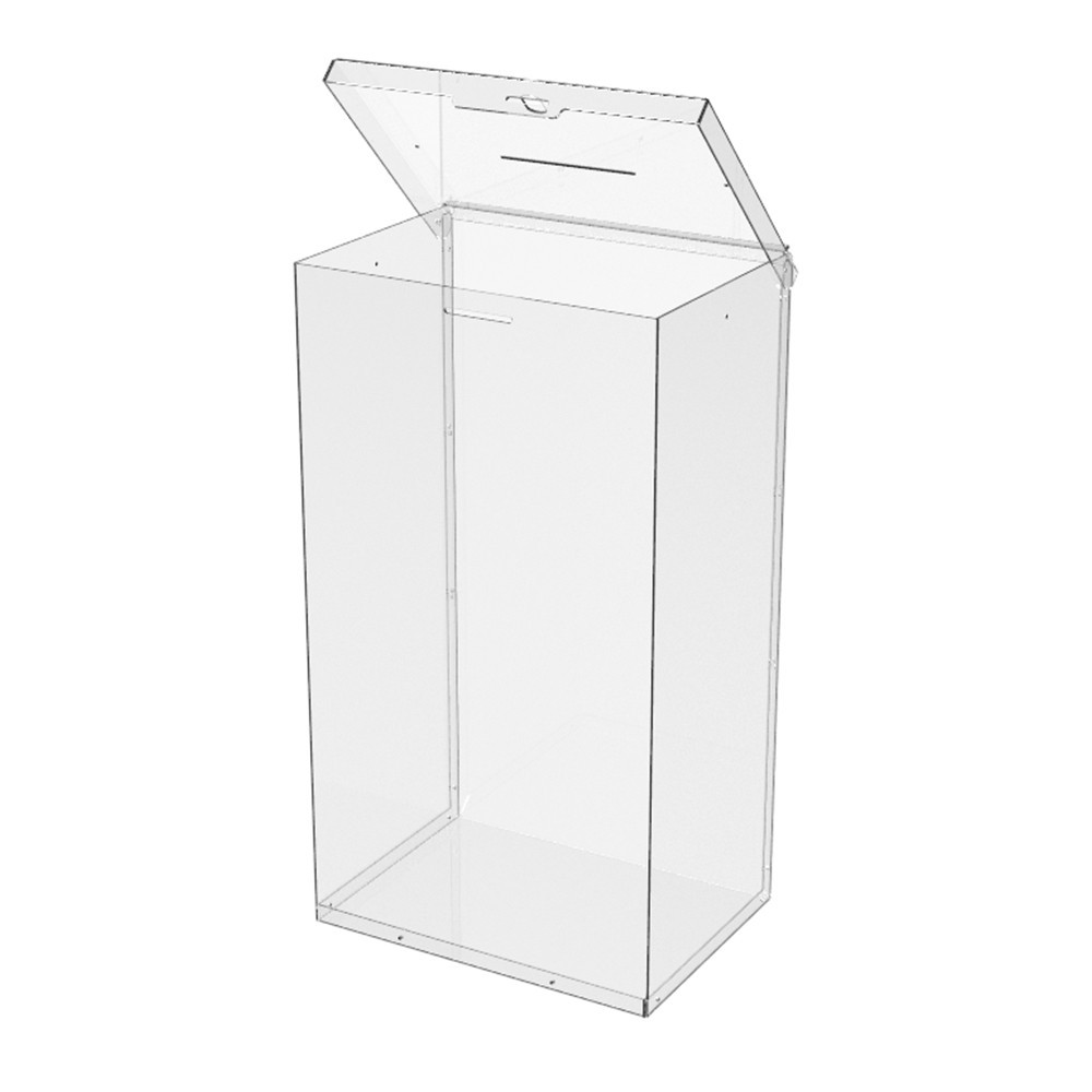 Ящик EKOSTAR с замком для пожертвований и сбора денег 280x200x500. Объем 28 литров Киев - изображение 4