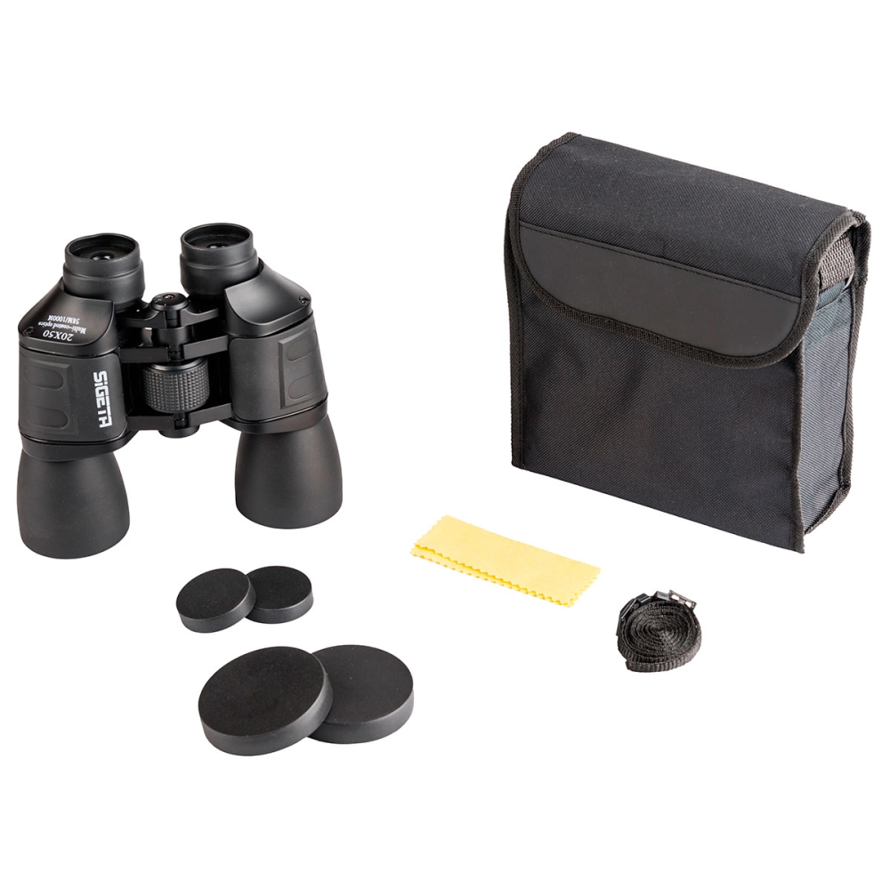 Бинокль Sigeta Farland 20х50 Черный Винница - изображение 4