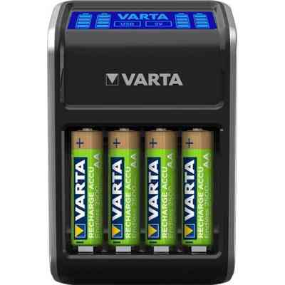 Зарядное устройство для аккумуляторов Varta LCD PLUG CHARGER +4*AA 2100 mAh (57687101441) Винница