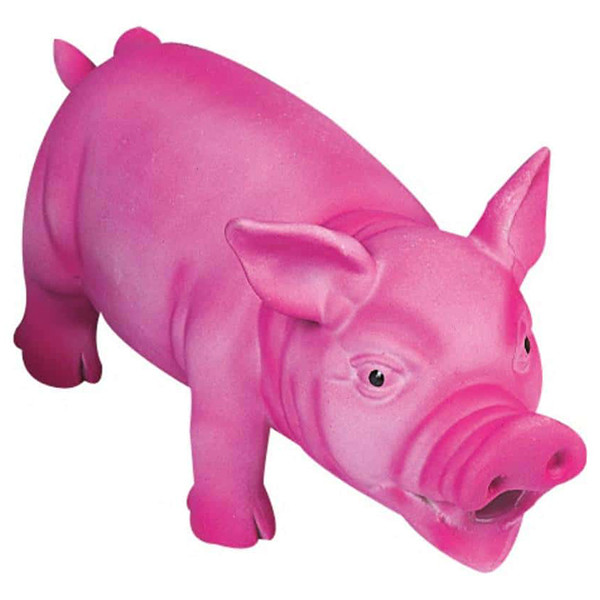 Flamingo Pink Pig ФЛАМИНГО ПОРОСЕНОК ХРЮКАЮЩИЙ РОЗОВЫЙ латексная игрушка для собак Киев - изображение 1