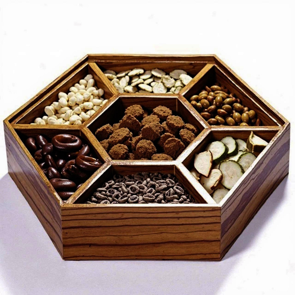 Менажница деревянная 