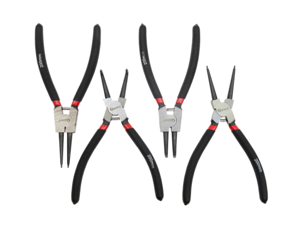 Знімач стопорних кілець 200 мм — набір 4 шт. GEKO G01662 Чернігів - фото 1