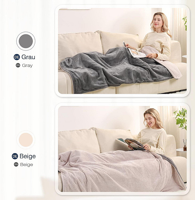 Електрична ковдра Yorbay 180х130 см Луцк - изображение 3