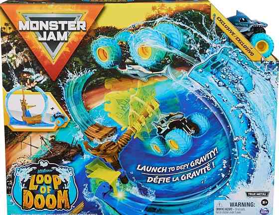 Трек Monster Jam Loop of Doom Stunt Playset Hot wheels. Харьков