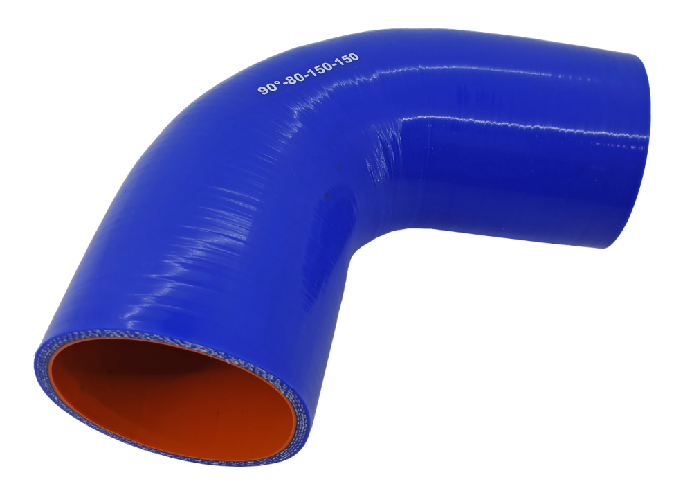 Патрубок (150 мм х 150 мм) (90` - кут) (d=80 товщ = 5 мм) Мукачево - фото 3