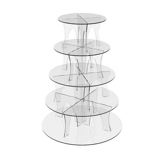 Подставка EKOSTAR под торты и для кенди бара на 5 ярусов Киев