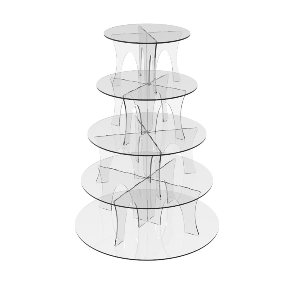 Подставка EKOSTAR под торты и для кенди бара на 5 ярусов Киев - изображение 1