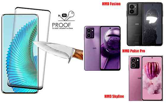 Защитное стекло HyperGlass Pro для HMD Fusion, Pulse Pro, Skyline – максимальная чувствительность и защита Киев