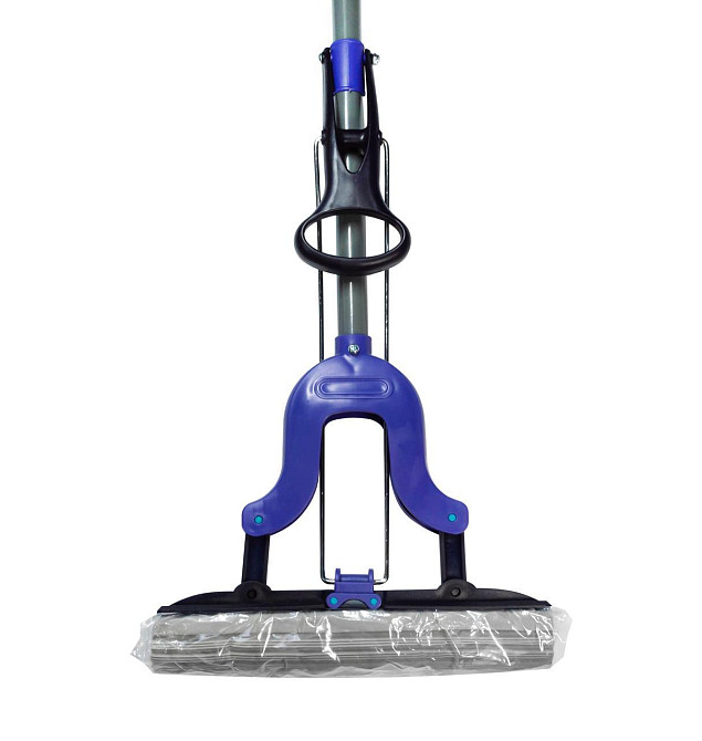 Швабра Метелик металевий кий з антиковзким тримачем 123см Харків - фото 5