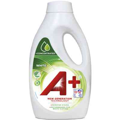 Гель для стирки A+ White Для белых тканей 880 мл (8435495810636) Винница