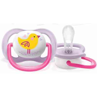 Пустышка Philips AVENT Ultra Air Animal для девочек 0-6 мес (SCF080/06) Винница