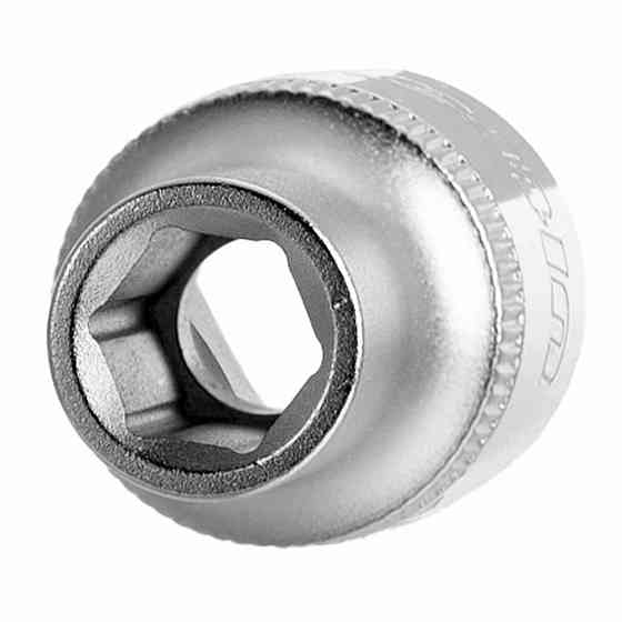 Насадка шестигранна коротка 1/2" 9мм CrV ULTRA (6070092) Рівне