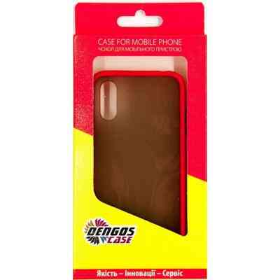 Чохол до моб. телефона Dengos Samsung Galaxy A01 (red) (DG-TPU-MATT-33) Вінниця