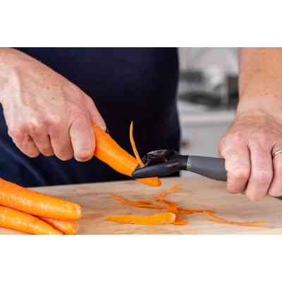 Овощечистка KitchenAid Coreline, горизонтальна 18,8 см, сірий (KAS145OHCGG) Винница