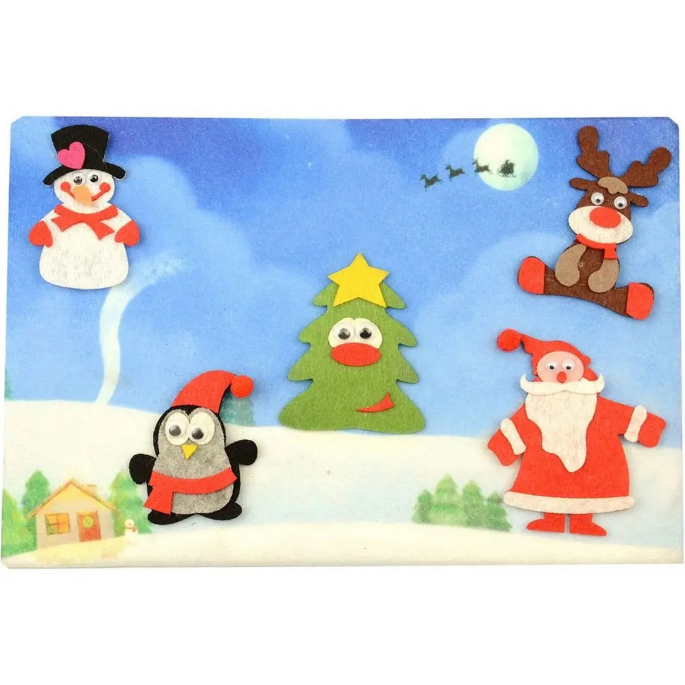 Развивающая игра из фетра 